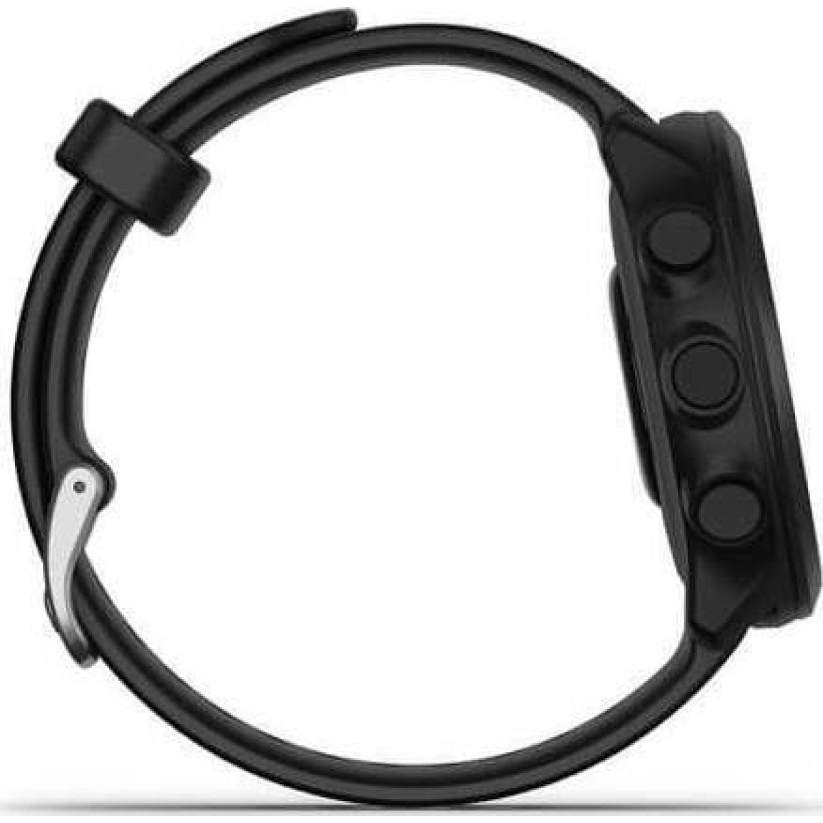 Forerunner 55 (schwarz, 42 mm, Silikon-Armband)