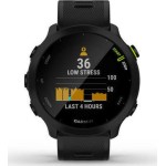 Forerunner 55 (schwarz, 42 mm, Silikon-Armband)