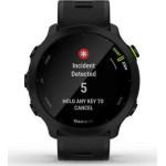 Forerunner 55 (schwarz, 42 mm, Silikon-Armband)