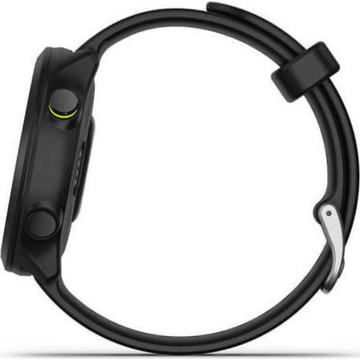 Forerunner 55 (schwarz, 42 mm, Silikon-Armband)