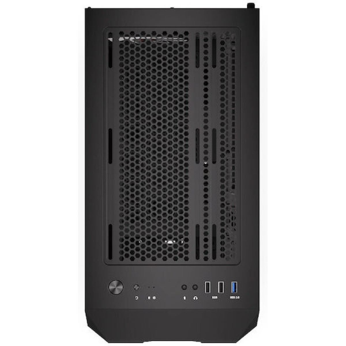 Krux Orona Gaming Midi Tower Κουτί Υπολογιστή με Πλαϊνό Παράθυρο Μαύρο