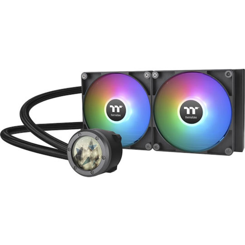 Thermaltake TH280 V2 Ultra ARGB Sync (v2) Υδρόψυξη Επεξεργαστή Διπλού Ανεμιστήρα 120mm για Socket AM4/AM5/1700/1200/115x