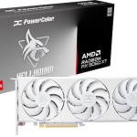 PowerColor Radeon RX 9060 XT 16GB GDDR6 Spectral White OC Κάρτα Γραφικών