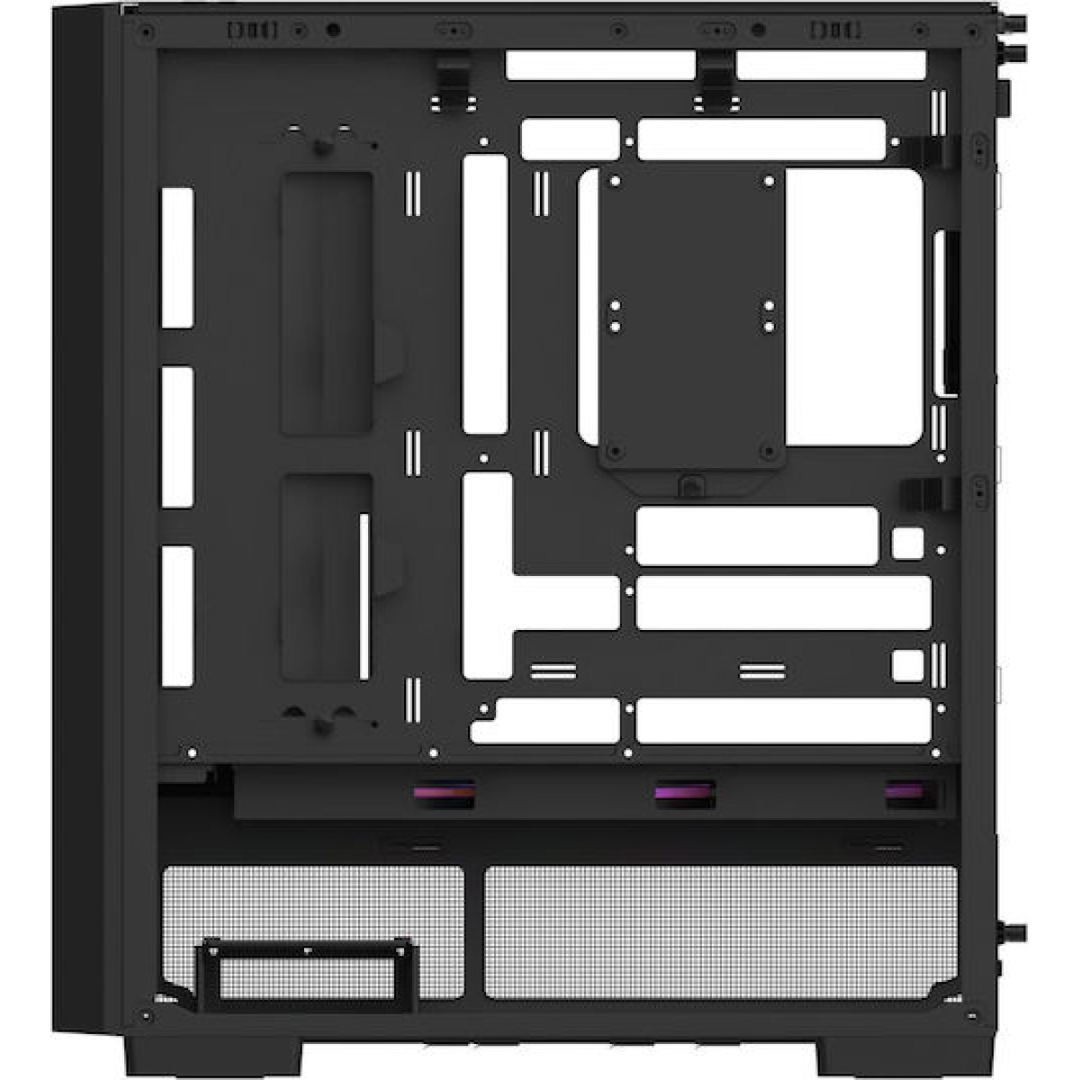 S380 TG ARGB Black (schwarz, Tempered Glass)
