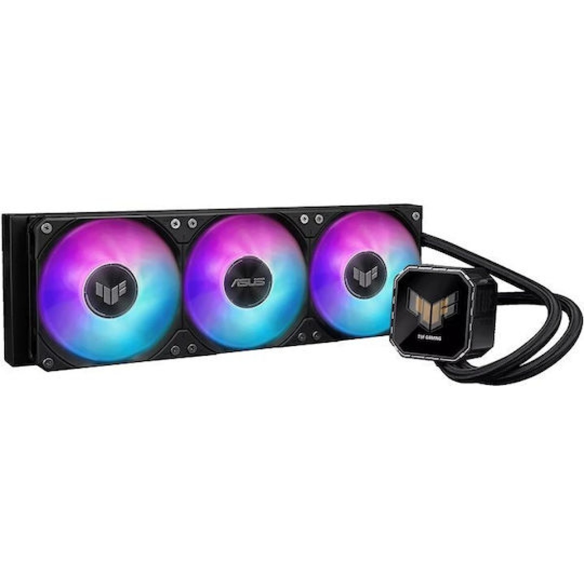 Asus TUF GAMING LC III 360 Υδρόψυξη Επεξεργαστή Τριπλού Ανεμιστήρα 120mm για Socket AM4/AM5/1700/1200 με ARGB Φωτισμό