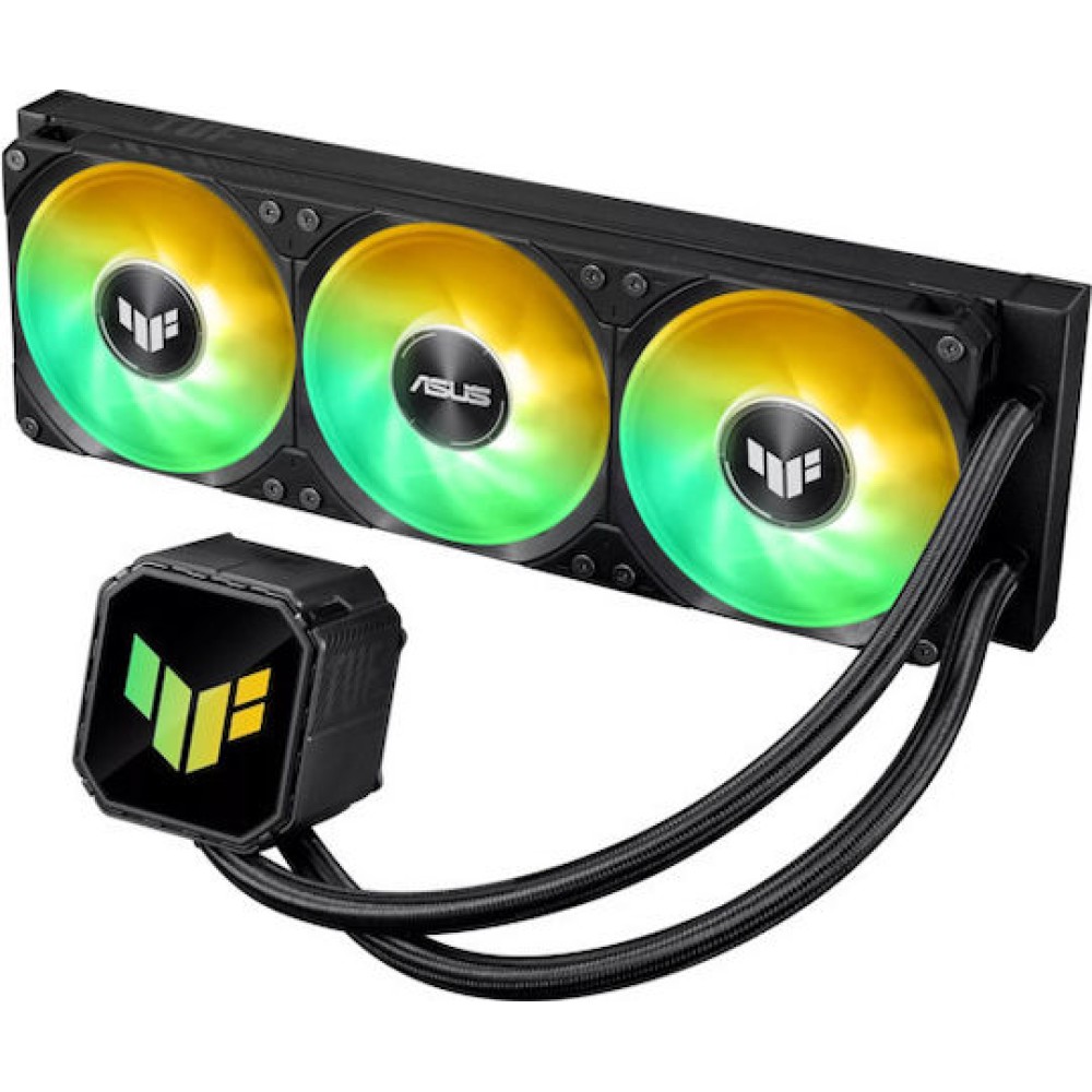 Asus TUF GAMING LC III 360 Υδρόψυξη Επεξεργαστή Τριπλού Ανεμιστήρα 120mm για Socket AM4/AM5/1700/1200 με ARGB Φωτισμό