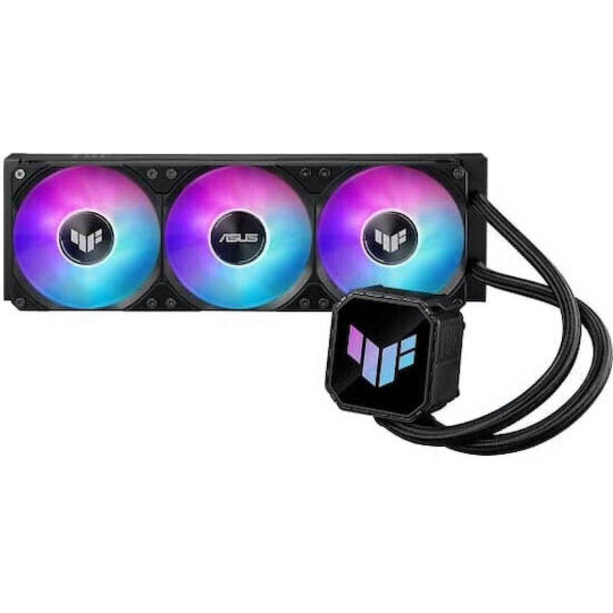 Asus TUF GAMING LC III 360 Υδρόψυξη Επεξεργαστή Τριπλού Ανεμιστήρα 120mm για Socket AM4/AM5/1700/1200 με ARGB Φωτισμό