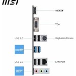 MSI PRO H610M-E Motherboard Micro ATX με Intel 1700 Socket 7D48-019R