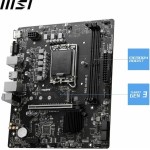 MSI PRO H610M-E Motherboard Micro ATX με Intel 1700 Socket 7D48-019R