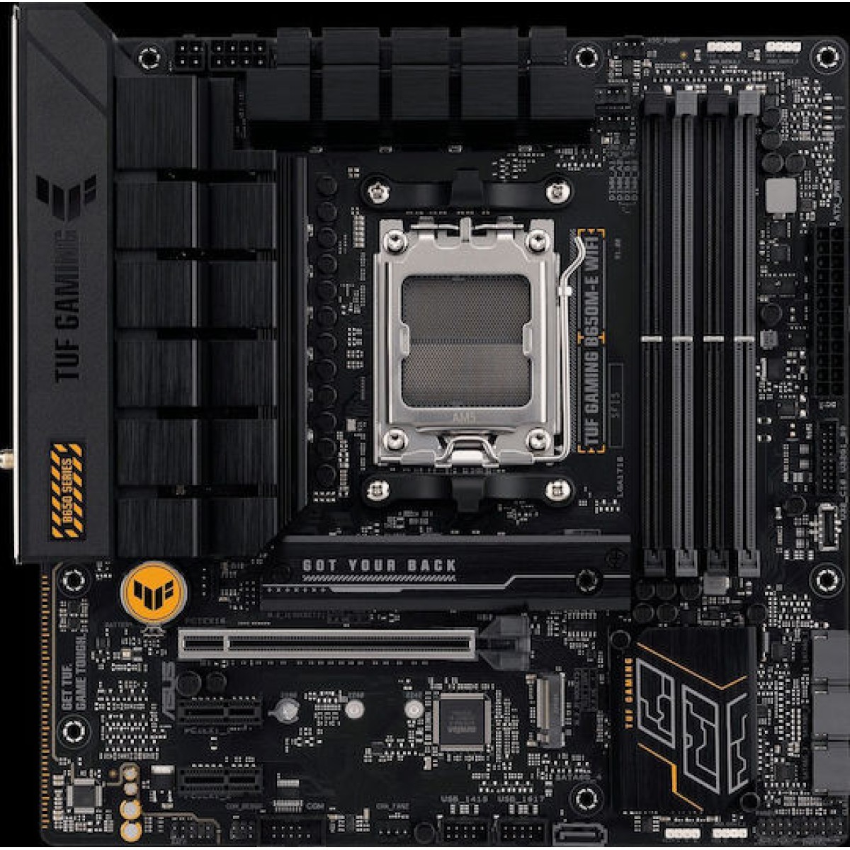 Asus TUF Gaming B650M-E WiFi Motherboard Micro ATX με AMD AM5 Socket 90MB1FV0-M0EAY0