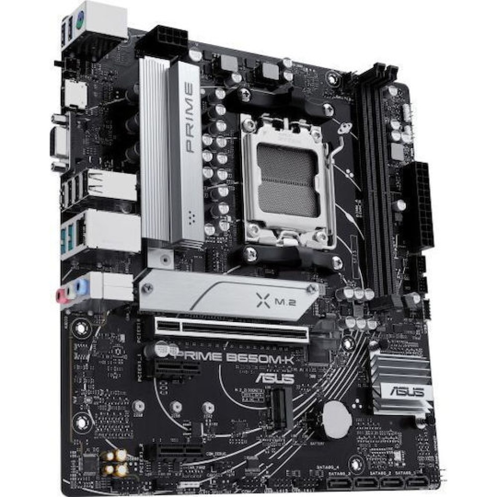 Asus Prime B650M-K Motherboard Micro ATX με AMD AM5 Socket