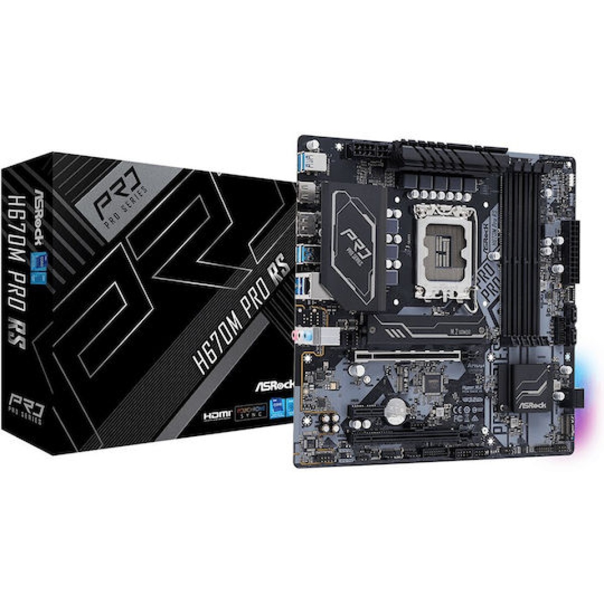Asus Pro Q670M-C-CSM Motherboard Micro ATX με Intel 1700 Socket