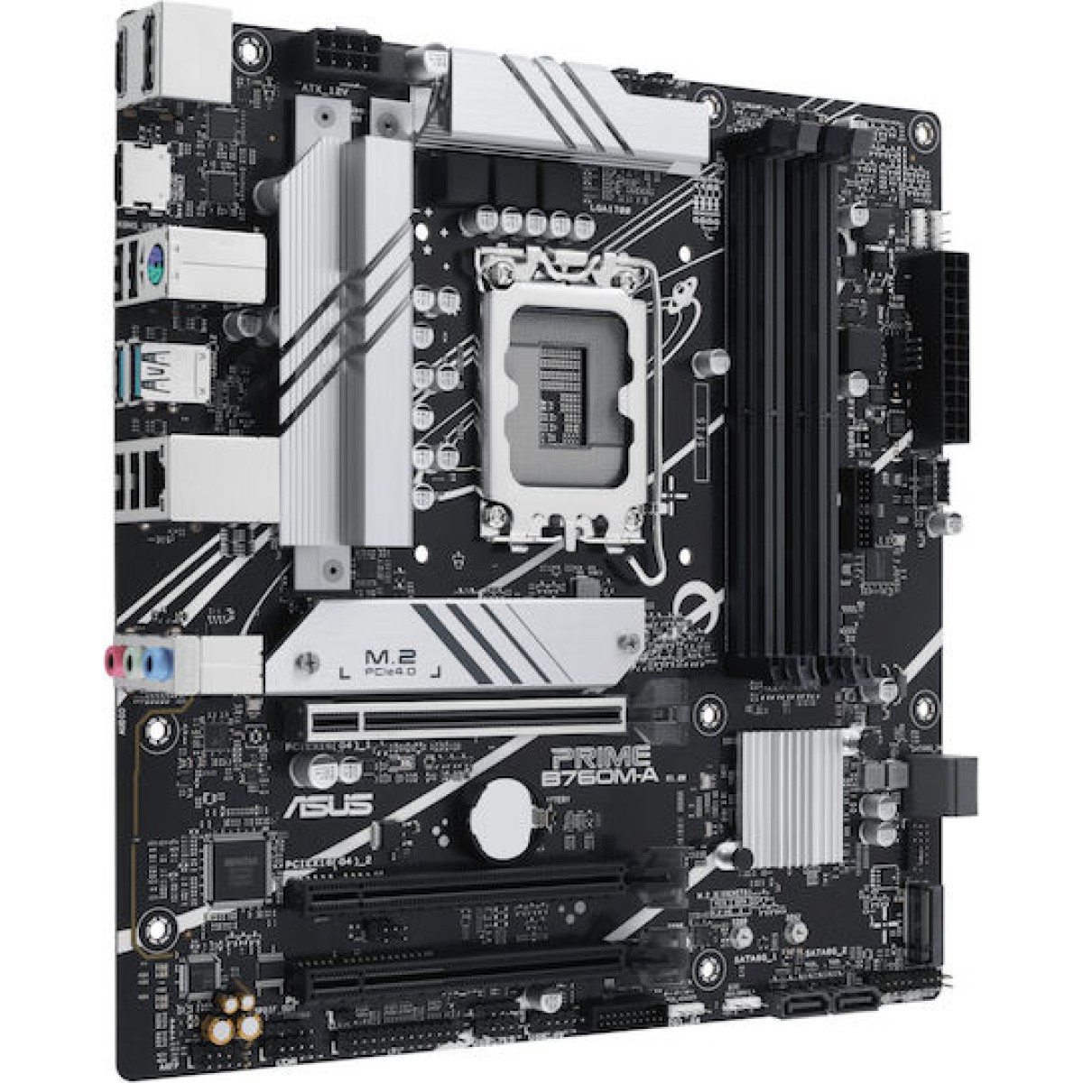 Asus Prime B760M-A-D4-CSM Motherboard Micro ATX με Intel 1700 Socket