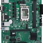 Asus Pro H610M-C D4-CSM Motherboard Micro ATX με Intel 1700 Socket 90MB1A30-M0EAYC