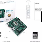 Asus Pro H610M-C D4-CSM Motherboard Micro ATX με Intel 1700 Socket 90MB1A30-M0EAYC