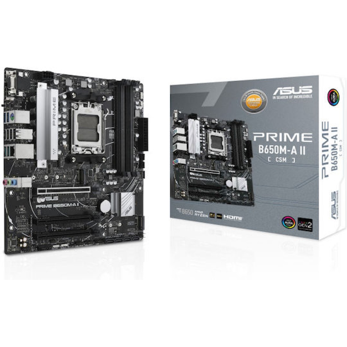 Asus Prime B650M-A II-CSM Motherboard Micro ATX με AMD AM5 Socket