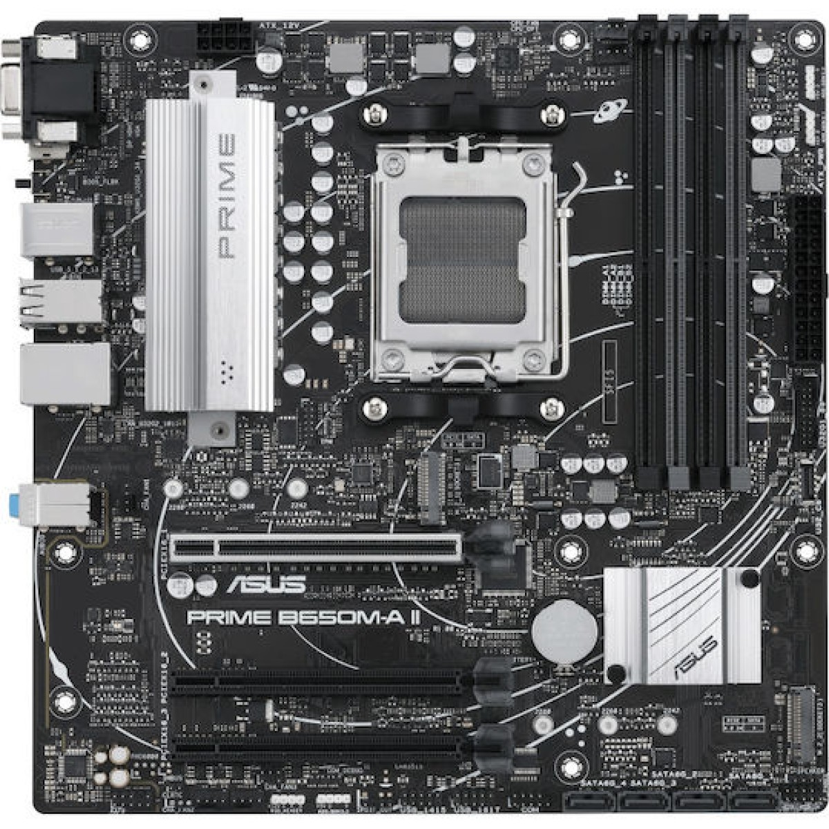 Asus Prime B650M-A II-CSM Motherboard Micro ATX με AMD AM5 Socket