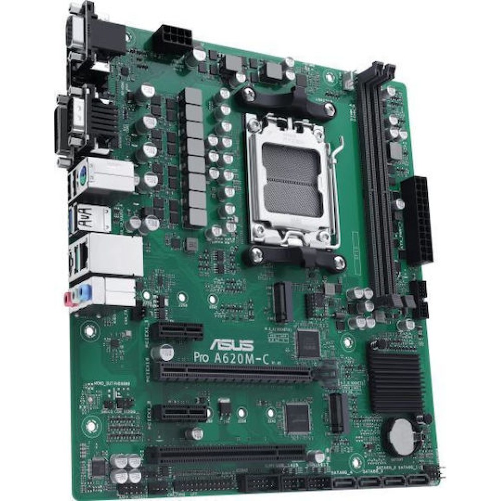 Asus Pro A620M-C-CSM Motherboard Micro ATX με AMD AM5 Socket 90MB1F80-M0EAYC