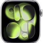 Apple Watch Series 11 Cellular Aluminium 46mm Αδιάβροχο με eSIM και Παλμογράφο (Silver Aluminium Case with Purple Fog Sport Band - M/L)