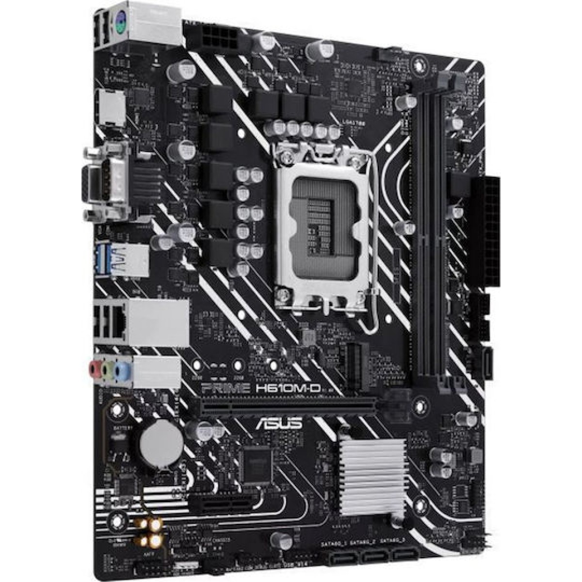Asus Prime H610M-D Motherboard Micro ATX με Intel 1700 Socket 90MB1G80-M0EAY0