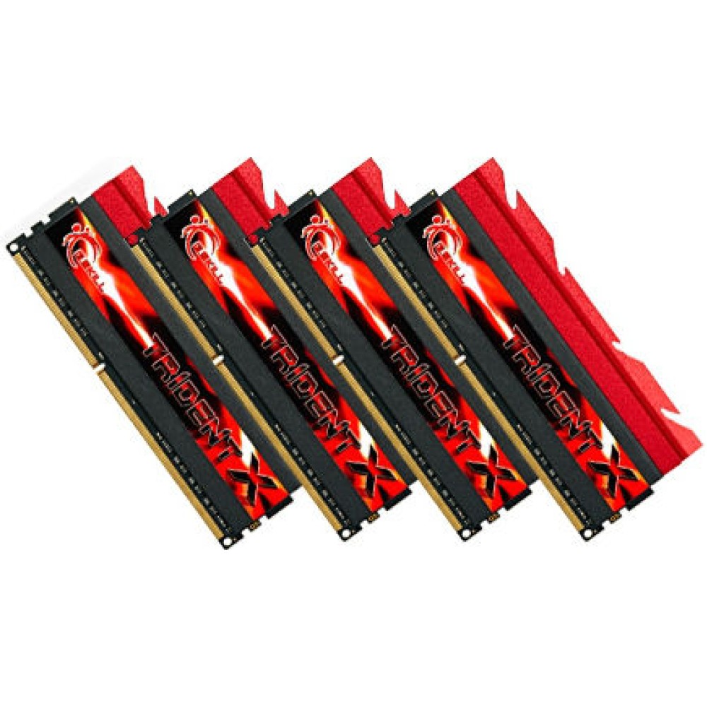 G.Skill TridentX DDR3 32GB RAM με 4x8GB Modules και Ταχύτητα 2400 για Desktop