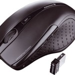 Cherry Ασύρματο Mini Ποντίκι Μαύρο