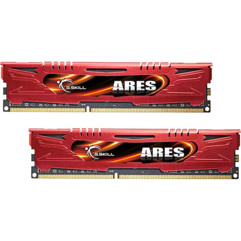 G.Skill Ares DDR3 16GB RAM με 2x8GB Modules και Ταχύτητα 1600 για Desktop