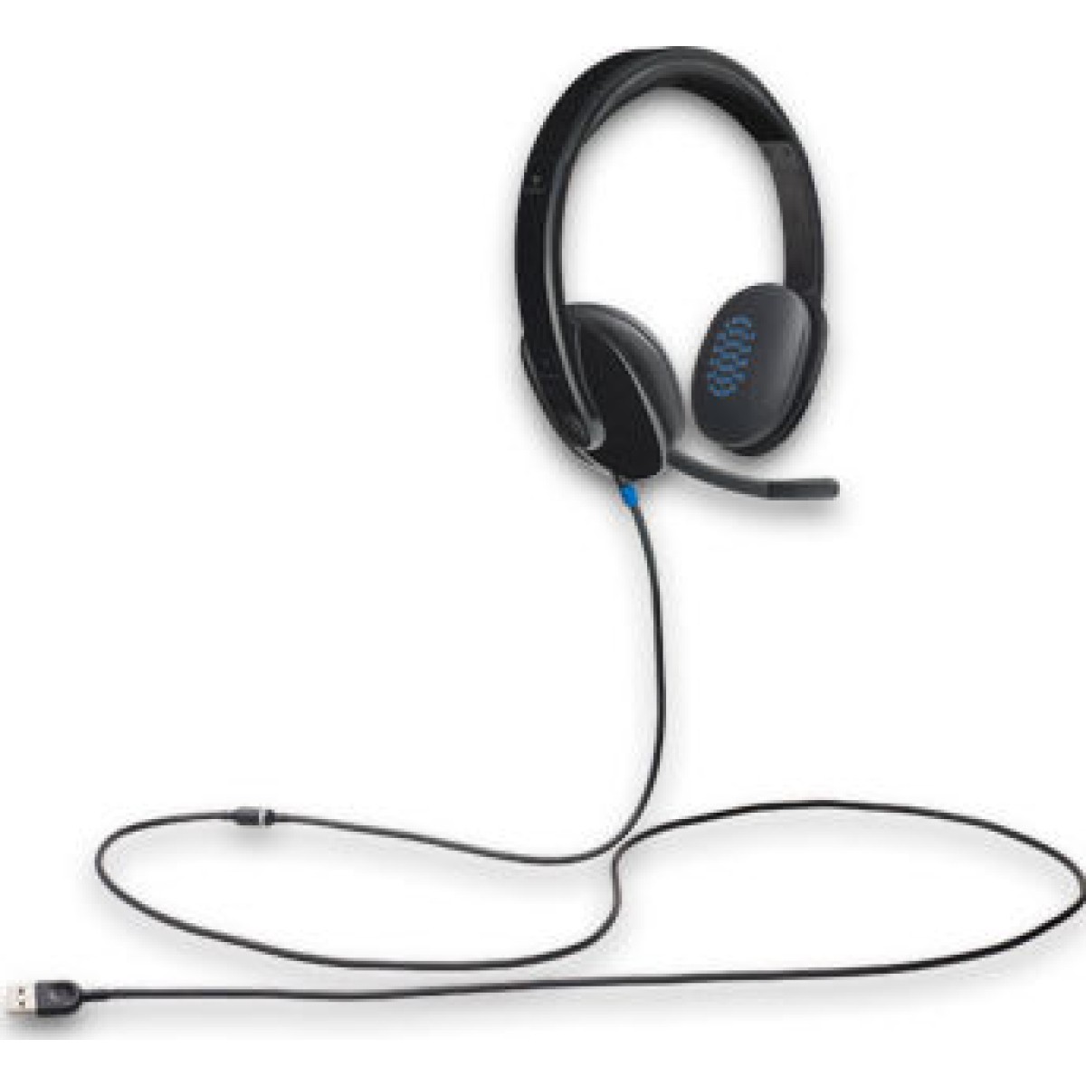 Logitech H540 On Ear Multimedia Ακουστικά με μικροφωνο και σύνδεση USB