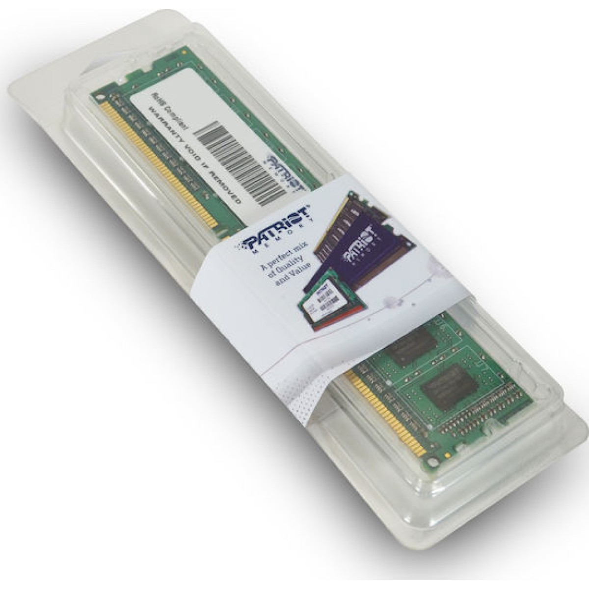 Patriot DDR3 με Module 1x8GB και Ταχύτητα 1600 για Desktop