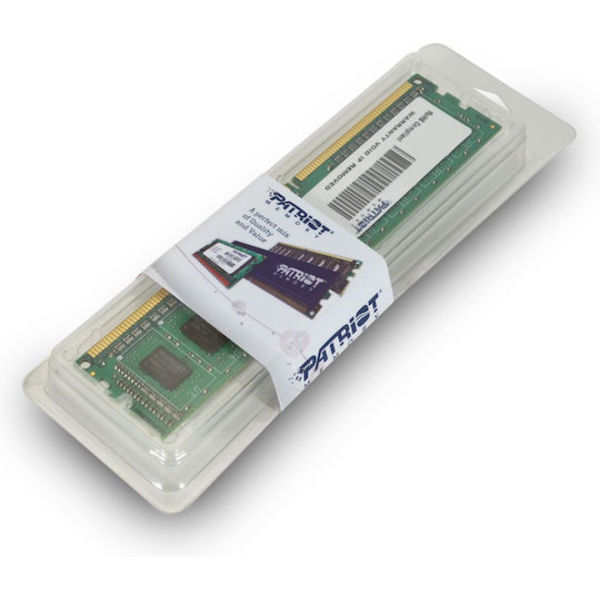 Patriot DDR3 με Module 1x8GB και Ταχύτητα 1600 για Desktop