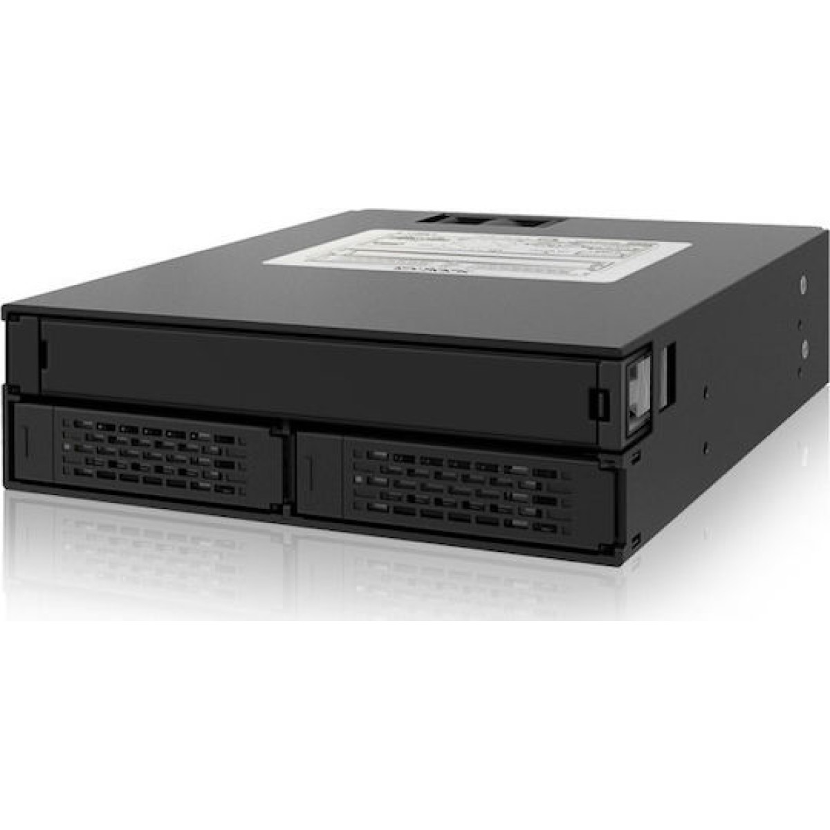 Icy Dock ToughArmor 2x 2.5Inch SATA/SAS HDD/SSD And Slim Optical Disk Drive Mobile Rack Μαύρο (MB994IPO-3SB)