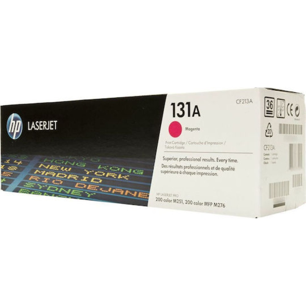 HP 131A Γνήσιο Toner Laser Εκτυπωτή Ματζέντα 1800 Σελίδων (CF213A)