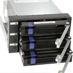 Icy Dock FatCage 3x 3.5Inch HDD in 2x 5.25Inch Bay Hot Swap SATA 6Gbps HDD Rack/Cage/Module Μαύρο (MB153SP-B)