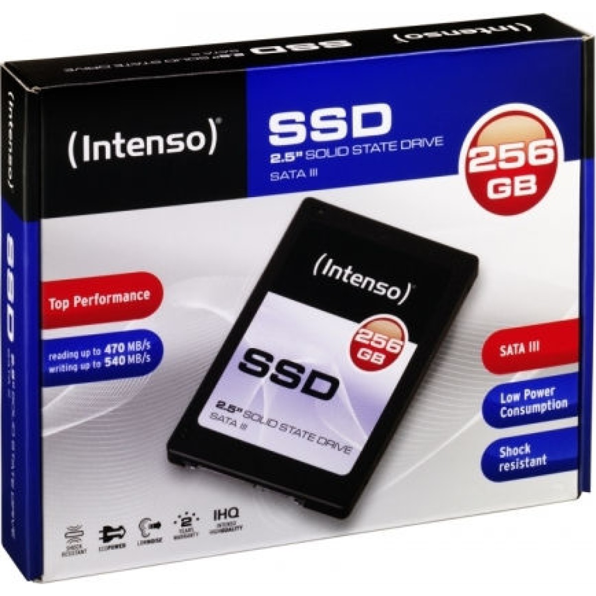 Intenso Top Perform SSD 256GB 2.5'' SATA III Bulk