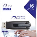 Verbatim Store N Go V3 16GB USB 3.0 Stick Γκρι