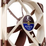 Noctua NF-S12A FLX Case Fan 120mm με Σύνδεση 4-Pin Molex / 3-Pin Καφέ