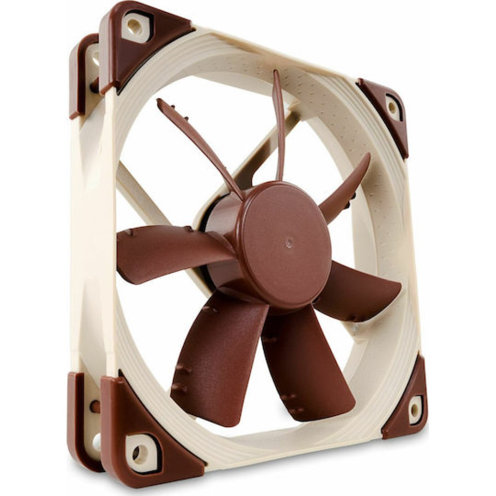 Noctua NF-S12A FLX Case Fan 120mm με Σύνδεση 4-Pin Molex / 3-Pin Καφέ