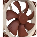 Noctua NF-A14 Case Fan 140mm με Σύνδεση 4-Pin PWM Καφέ