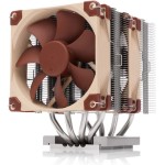 Noctua NH-D9 TR5-SP6 4U Ψύκτρα Επεξεργαστή Διπλού Ανεμιστήρα για Socket SP6/TR5 Καφέ