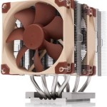 Noctua NH-D9 TR5-SP6 4U Ψύκτρα Επεξεργαστή Διπλού Ανεμιστήρα για Socket SP6/TR5 Καφέ