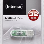 Intenso Rainbow Line 32GB USB 2.0 Stick Γκρι
