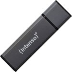 Intenso Alu Line 32GB USB 2.0 Stick Γκρι