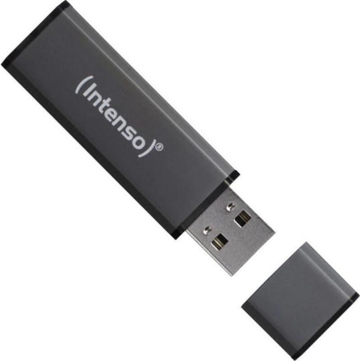 Intenso Alu Line 32GB USB 2.0 Stick Γκρι