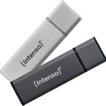 Intenso Alu Line 32GB USB 2.0 Stick Ασημί