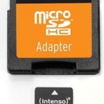 Intenso microSDHC 16GB Class 4 Default Speed με αντάπτορα