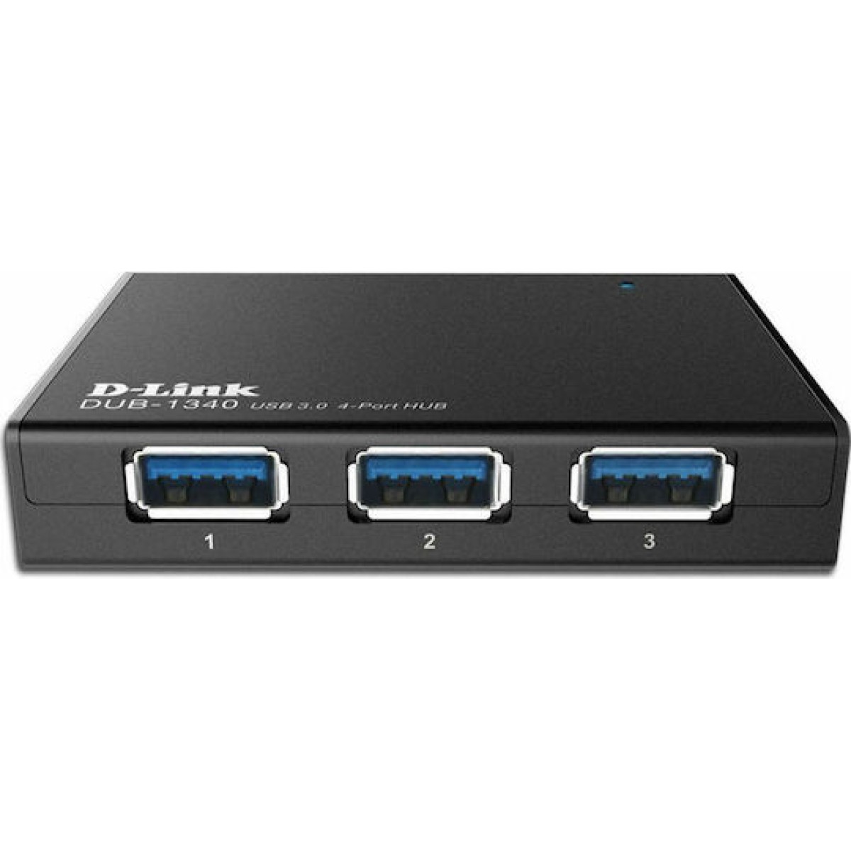 D-Link USB 3.0 Hub 4 Θυρών με σύνδεση USB-A και Εξωτερική Παροχή Ρεύματος