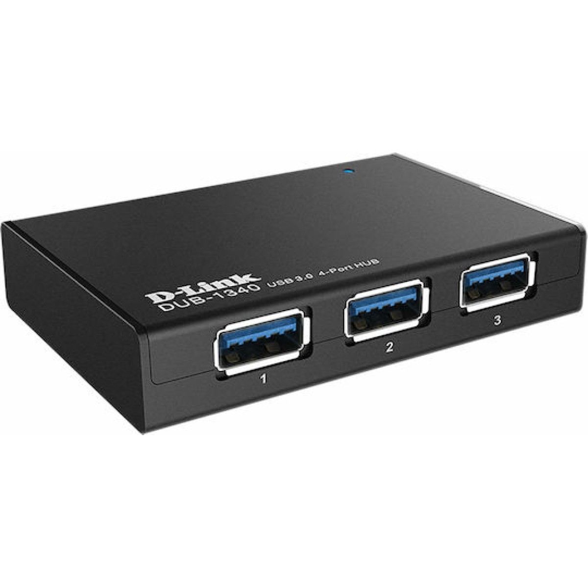 D-Link USB 3.0 Hub 4 Θυρών με σύνδεση USB-A και Εξωτερική Παροχή Ρεύματος