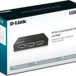 D-Link USB 3.0 Hub 4 Θυρών με σύνδεση USB-A και Εξωτερική Παροχή Ρεύματος