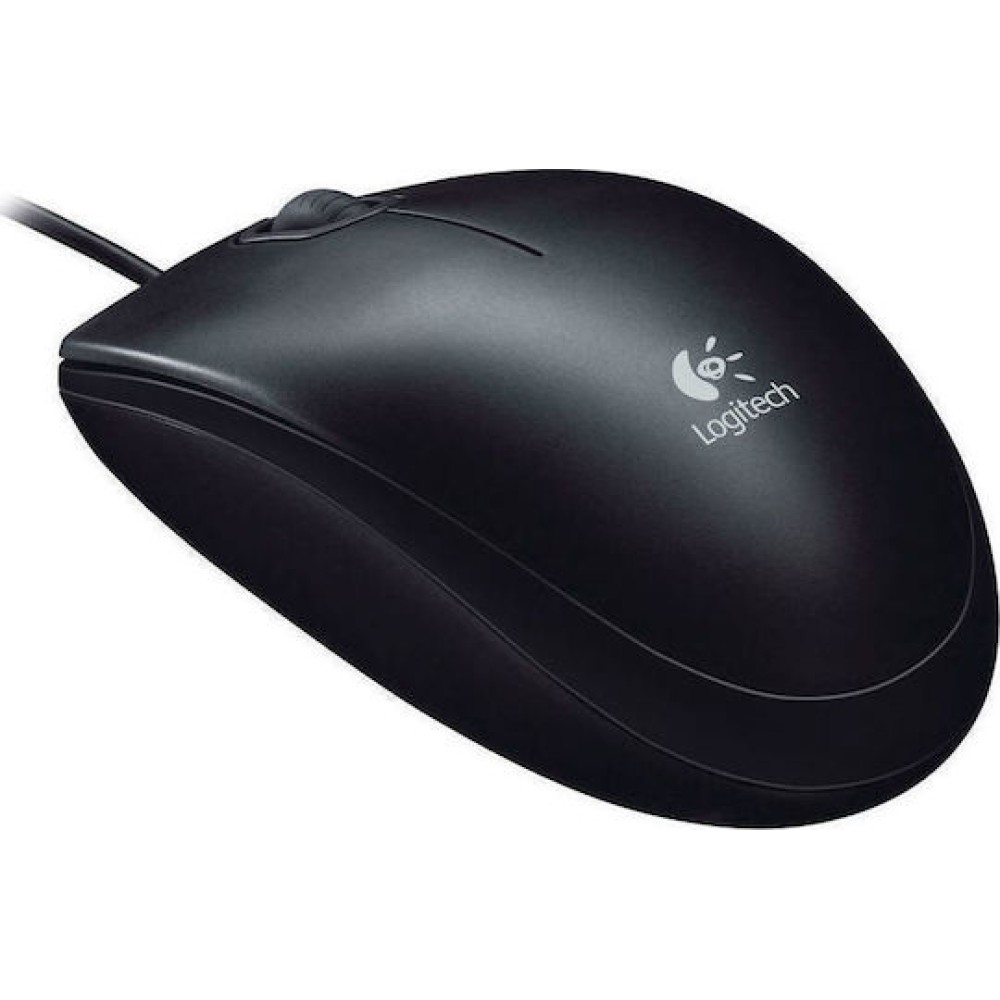 Logitech B100 Ενσύρματο Ποντίκι Μαύρο