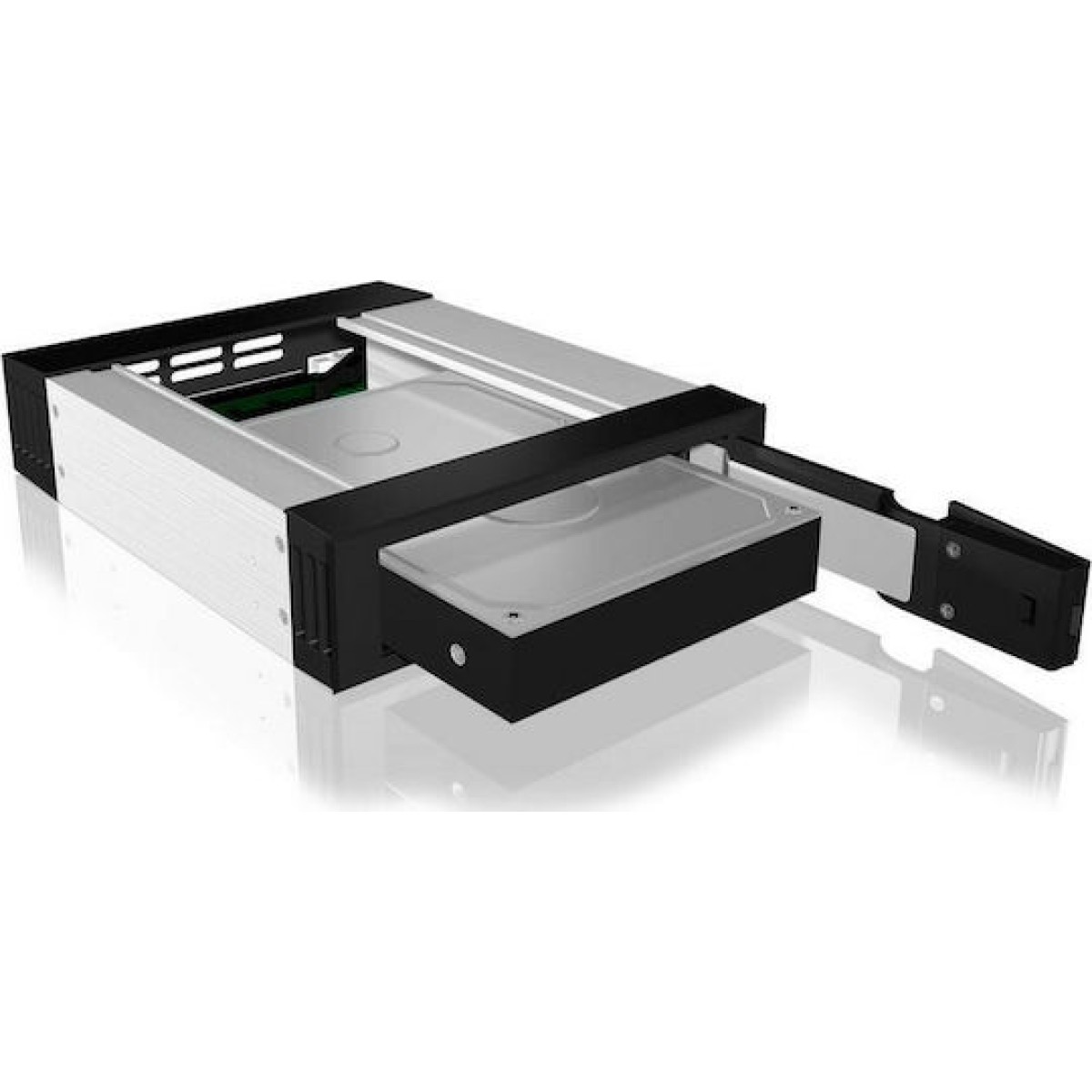 Icy Box 5.25-Inch Easy Swap Mobile Rack For 1x3.5-Inch SATA HDD Μαύρο (IB-158SK-B)